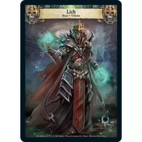 hero realms - mazzo del boss - lich