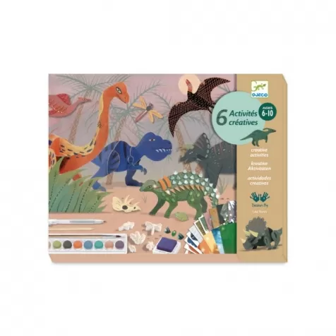 il mondo dei dinosauri - set creativo multiattivita