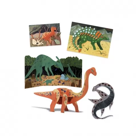 il mondo dei dinosauri - set creativo multiattivita