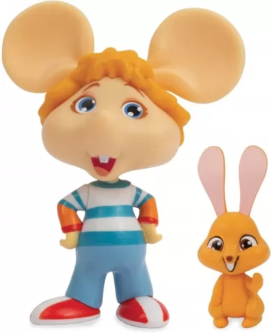 topo gigio - blister con due personaggi assortiti