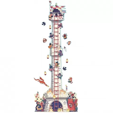 la torre dei cavalieri - metro adesivo misura altezza