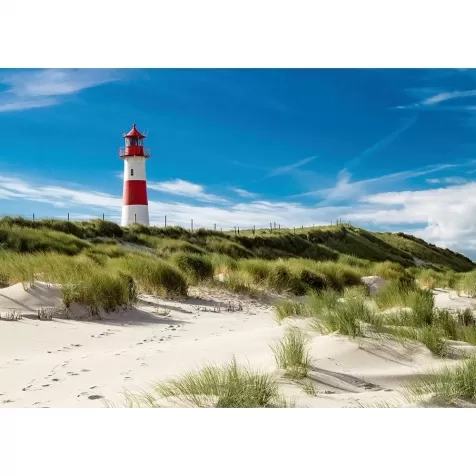 faro di sylt, germania - puzzle 1000 pezzi: 2