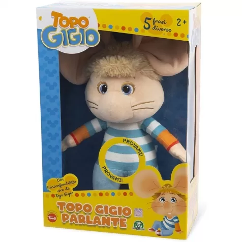 topo gigio peluche parlante 38cm