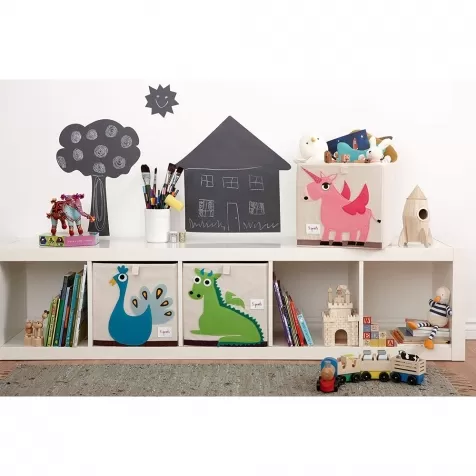 contenitore portaoggetti drago - compatibile con scaffali ikea kallax e eket: 4
