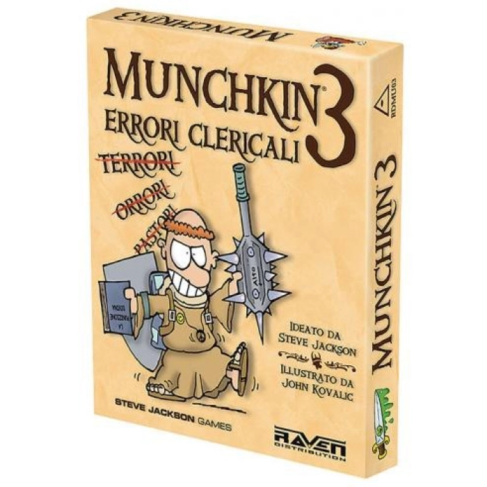 munchkin 3 - errori clericali