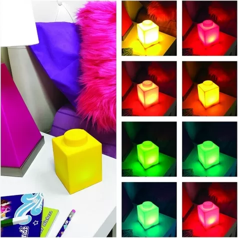 luce notturna brick led giallo