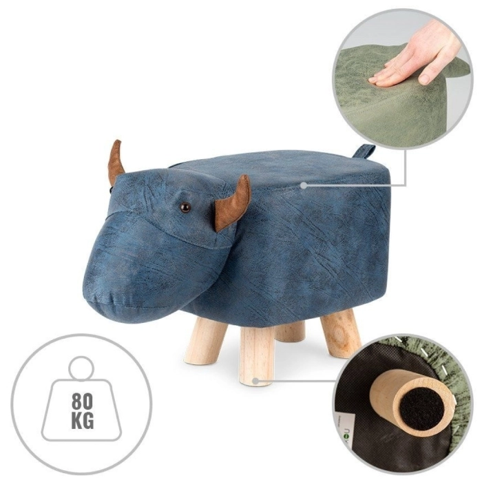 pouff bufalo 30x30x50cm