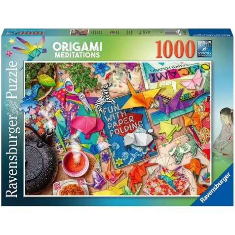 meditazione e origami - puzzle 1000 pezzi