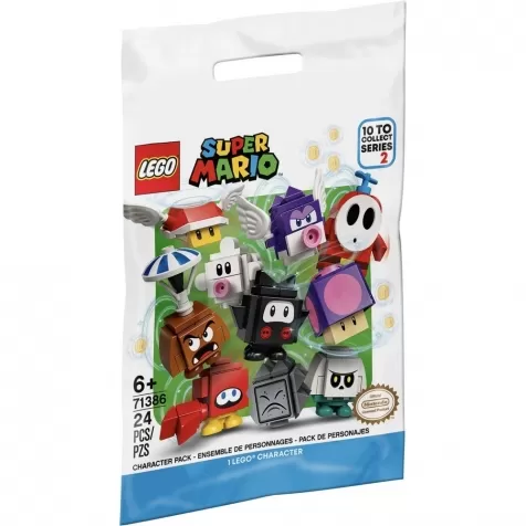 71386 - pack personaggi super mario serie 2 - bustina singola