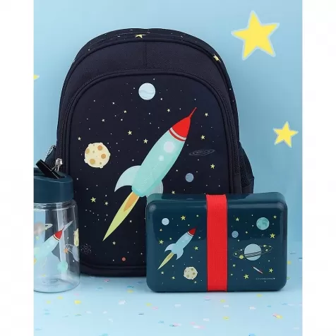 spazio - contenitore porta pranzo da decorare con adesivi