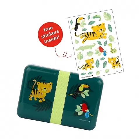 contenitore porta pranzo da decorare, tigre - senza bpa!: 3