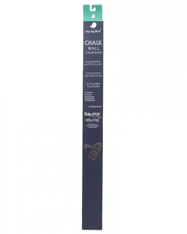 calendario da muro effetto lavagna - include 4 butterstix gessetti multicolore: 6