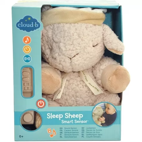 sleep sheep - pecorella peluche con suoni e sensore smart