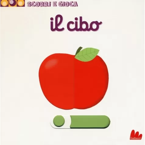 il cibo. scorri e gioca