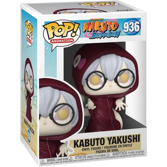 naruto - kabuto yakushi 9cm - funko pop 936: 1