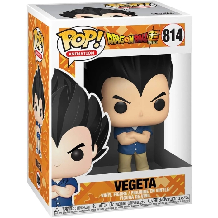 dragon ball super - vegeta 9cm - funko pop 814