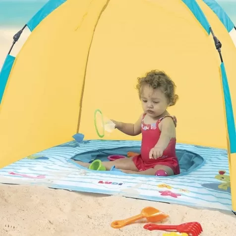 tenda piscinetta con cappottina anti uv da spiaggia