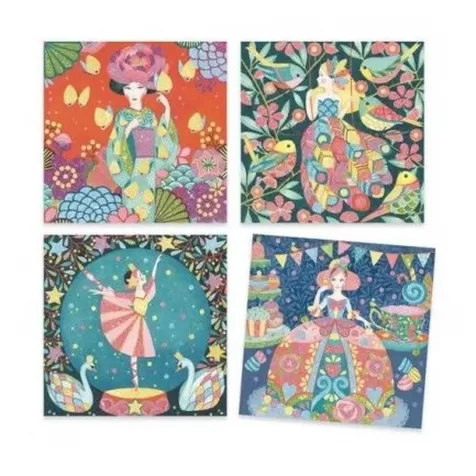 daydream - quadri con lustrini