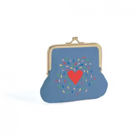 porta monete - cuore
