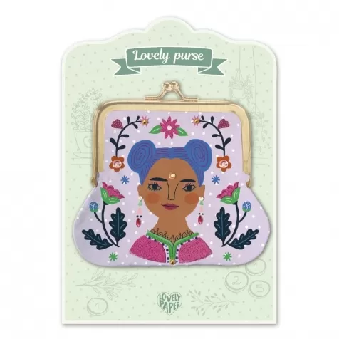 porta monete - fiorellini