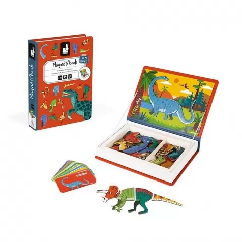 libro magnetico dinosauri