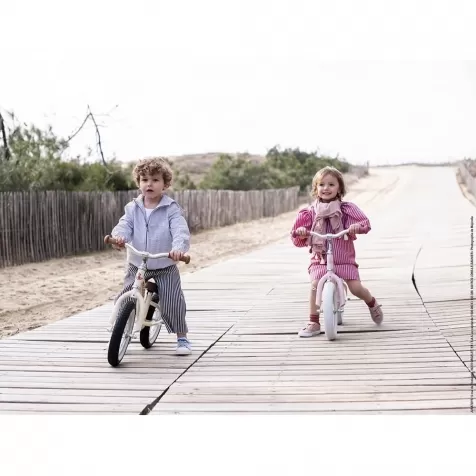 bicicletta vintage senza pedali bikloon metal beige