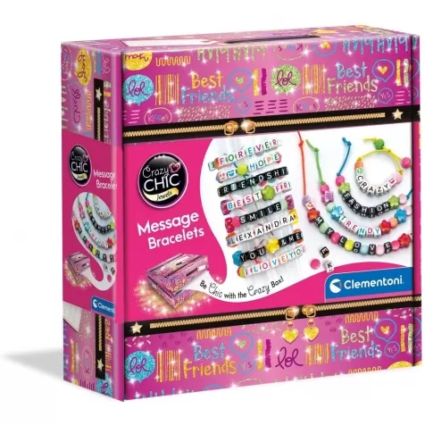 crazy chic - message bracelets: 1