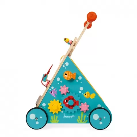 carrello multiattivita gatto in legno