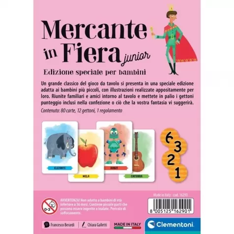 carte mercante in fiera junior