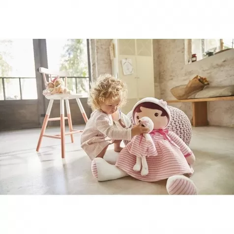 tendresse - la mia prima bambola in tessuto - rosa k 80cm: 4