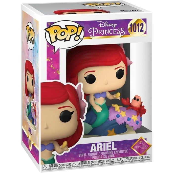 disney princess - ariel 9cm - funko pop 1012
