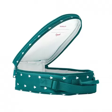 borsa porta pranzo termica con tracolla - orso petrolio