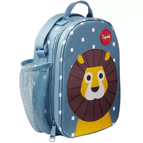 borsa porta pranzo termica con tracolla - leone blu