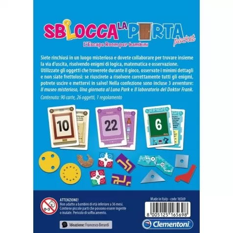 sblocca la porta pocket