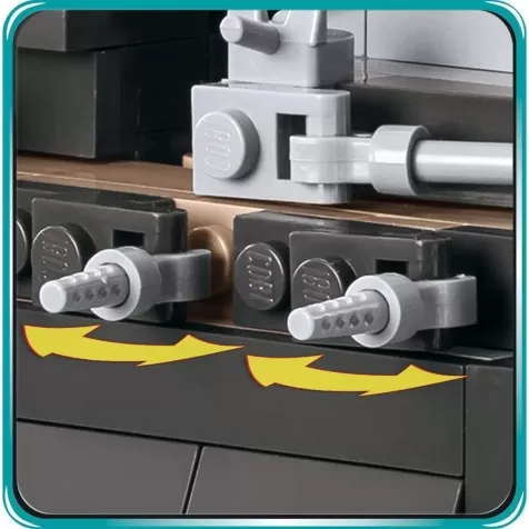 h.m.s. warspite 1:300 - 1515 pezzi