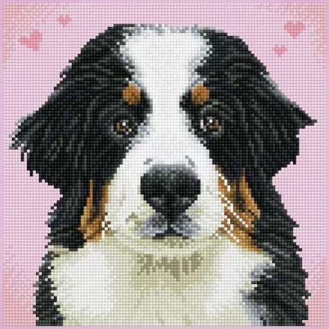 say hello to zuzu - diamond dotz squares dq7.001 29x29cm