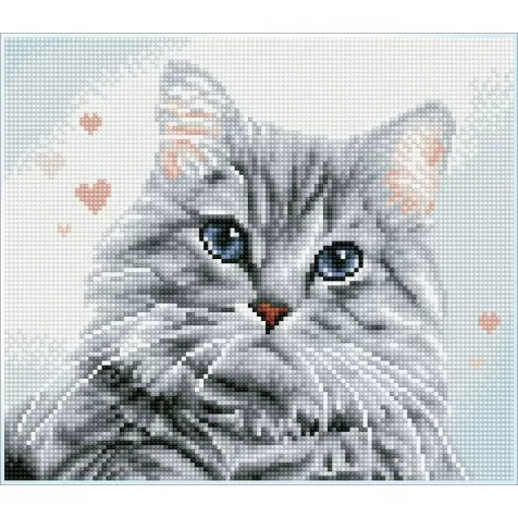 pricilla - diamond dotz squares dq7.005 31x27cm