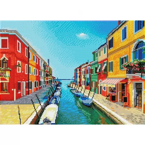 italian summer - diamond dotz squares dq10.004 52x37cm