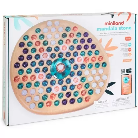 mandala stone - gioco sensoriale creativo