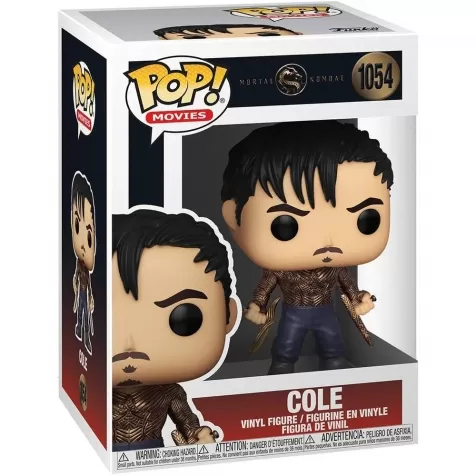 mortal kombat - cole young - funko pop 1054
