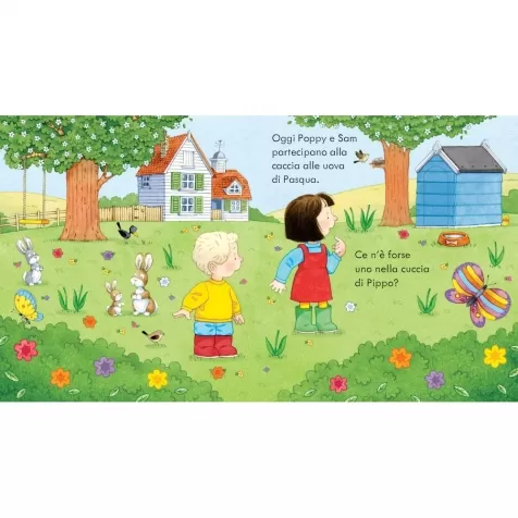 caccia alle uova di pasqua. poppy e sam. ediz. a colori