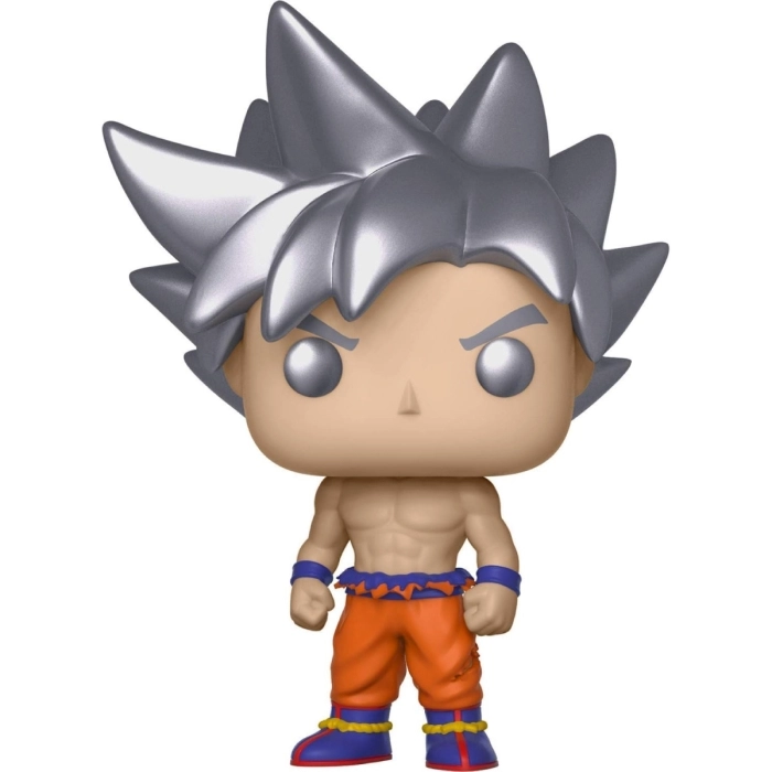 dragon ball super - goku ultra instinct form silver 9cm - funko pop 386