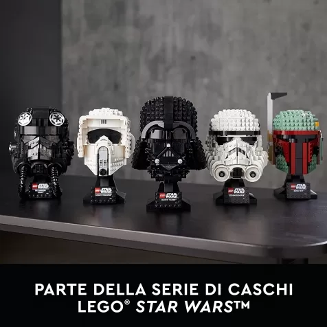 75304 - darth vader casco da collezione