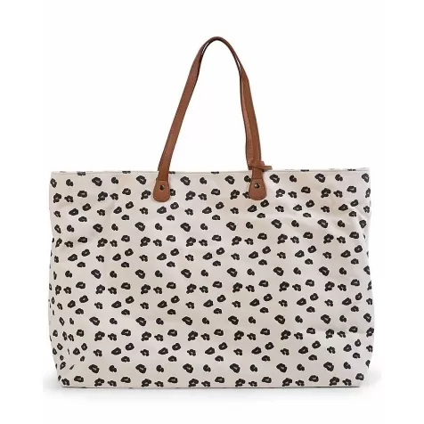 family bag - borsa weekend 55x18x40 cm - leopardato