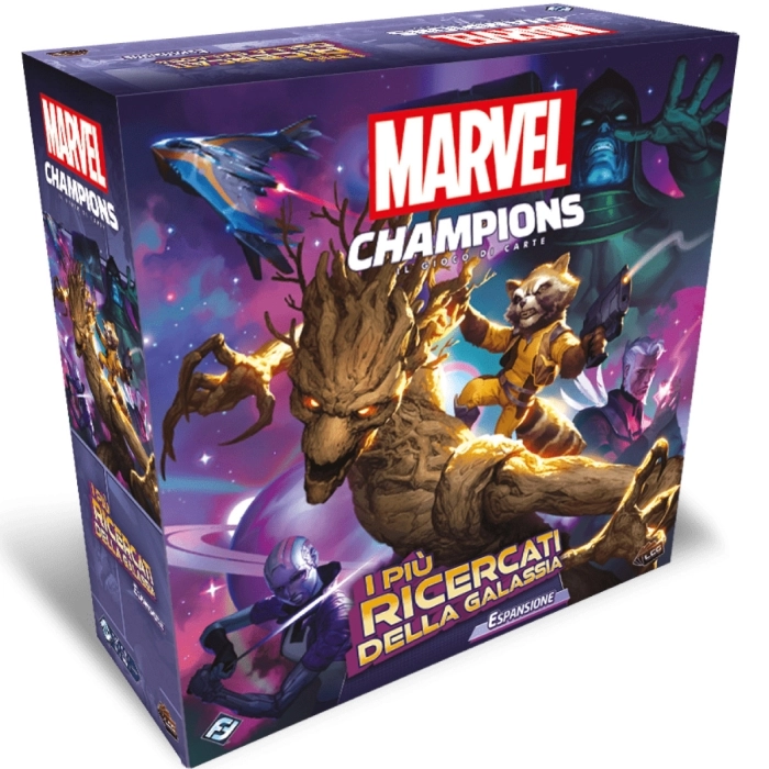 marvel champions lcg - i piu ricercati della galassia