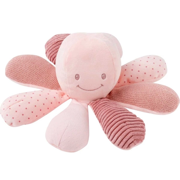 peluche attivita polpo lapidou rosa