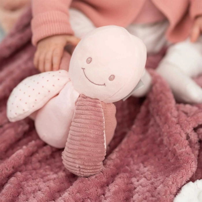 peluche attivita polpo lapidou rosa - 25cm: 2