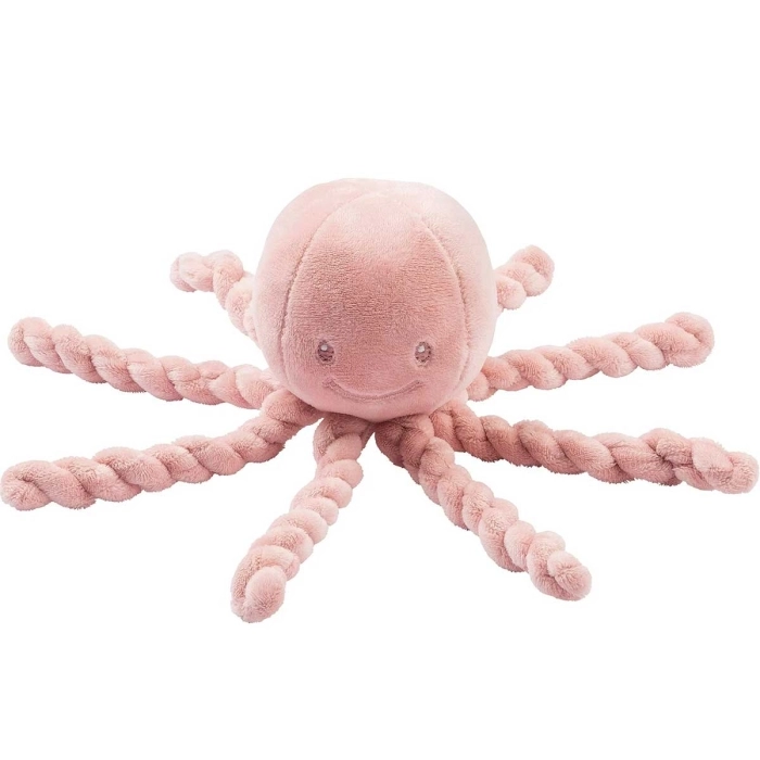 doudou polipo lapidou rosa antico - peluche 25cm