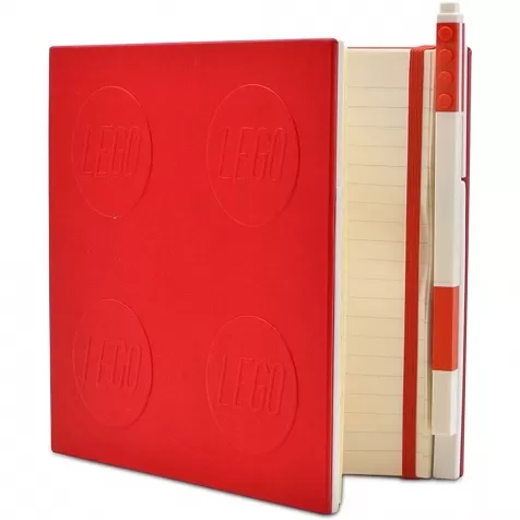 notebook quaderno con 1 penna - colore rosso: 1