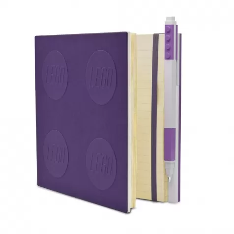 notebook quaderno con 1 penna - colore lavanda: 1